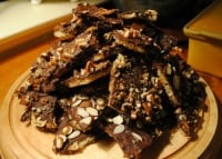 gluten free, dairy free, home for the holidays, chocolate, toffee, giveaway, The Steamy Kitchen, The Gluten-Free Almond Flour Cookbook, Gluten Free in Five Minutes