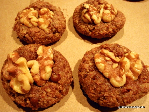gluten free, dairy free, refined sugar free, paleo, primal, cookies, treats, Suite of Sweets for Sweethearts, heart healthy, chocolate, walnuts