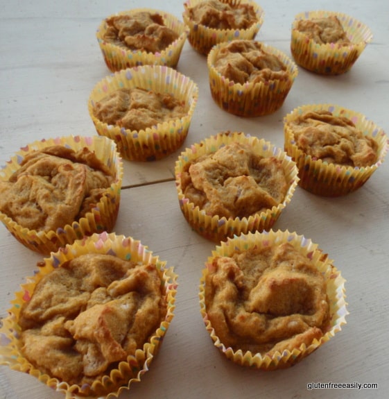 pumpkin, mochi, muffins, gluten free, dairy free, refined sugar free, sweet rice flour, coconut sugar, palm sugar