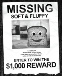 Rudi's gluten-free, bread, soft and fluffy, new recipe, facebook contest