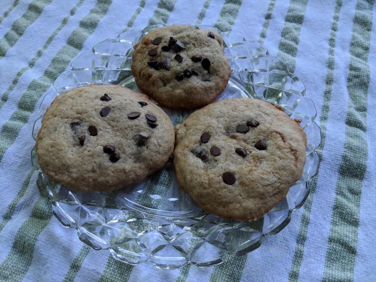 Gluten-Free Banana Chocolate Chip Cookies. [from GlutenFreeEasily.com]