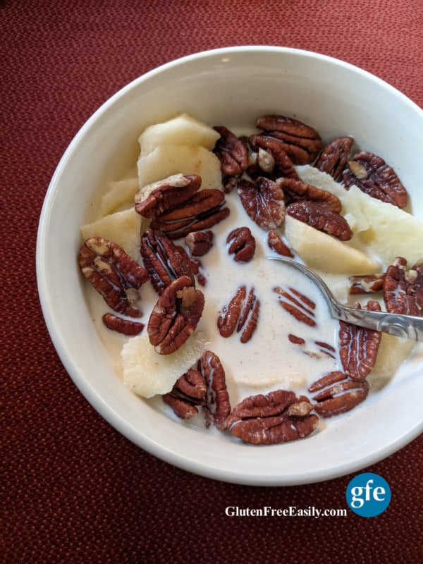 Homemade Fruit and Nuts Cereal. Naturally gluten free. No boxed cereal needed.