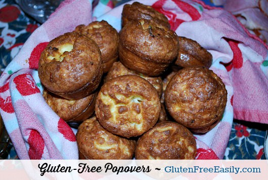 Homemade Gluten-Free Popovers. Better than sliced bread every time. So much better! 