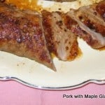 Gluten-Free Pork Tenderloin with Maple Glaze [GlutenFreeEasily.com]