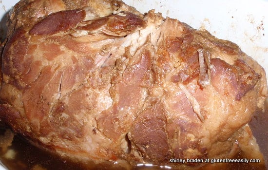 World's Easiest and Best Pulled Pork--Only three ingredients and made in your slow cooker!