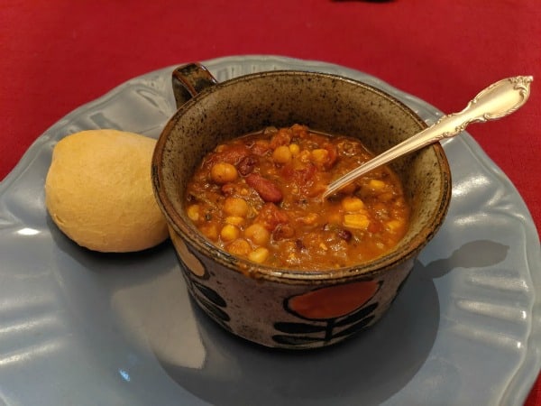 Vegetarian Gluten-Free Chili. That Chili with the Mushrooms.