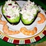 Crab-Stuffed Avocado. Such a delightful appetizer or even light meal!
