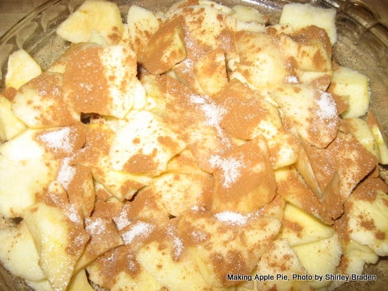 Chopped Apples Gluten-Free Crustless Apple Pie Gluten Free Easily