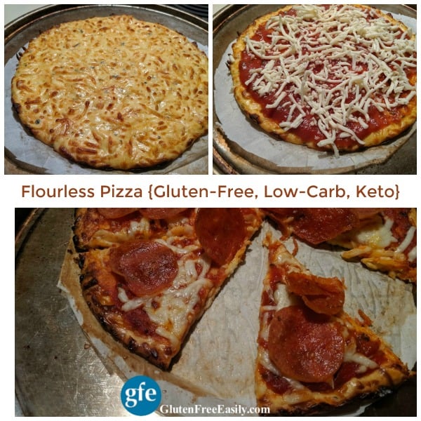 9-inch Flourless Pizza Gluten-Free Low-Carb Keto Photo