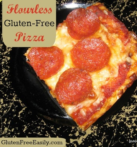 Flourless GFE Gluten-Free Pizza Small Slice