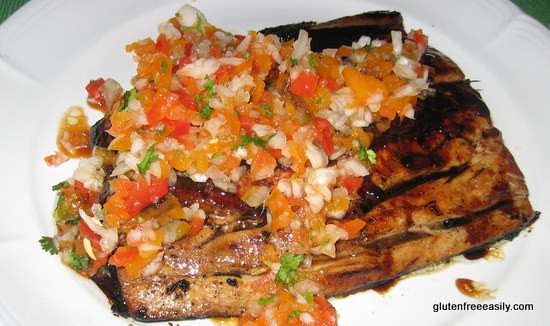 GingerGlazed Mahi Mahi with Pico de Gallo. When pan grilled and topped with this easy-to-make, delicious-to-eat sweet and gingery glaze and pico de gallo, mahi mahi is perfection! (photo)