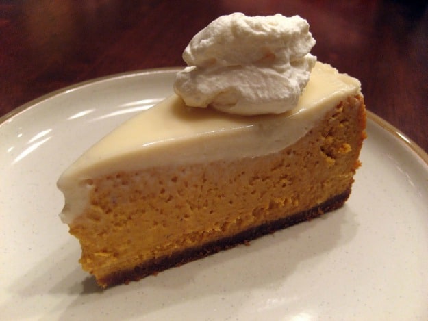 Gluten-Free Pumpkin Cheesecake