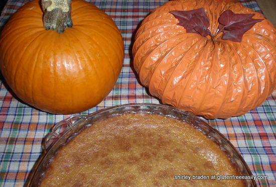 Crustless Gluten-Free Pumpkin Pie. It's the very best! So easy, too. [from GlutenFreeEasily.com]