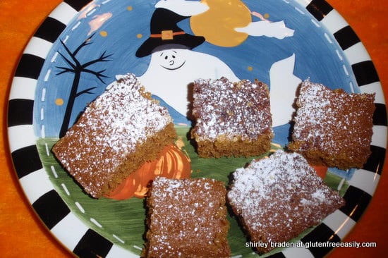 Easy Pumpkin Squares Gluten Free Easily