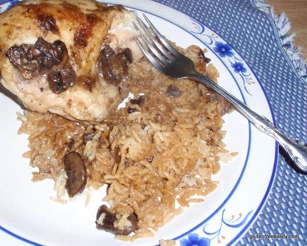 Gluten-Free Chicken and Rice asserole