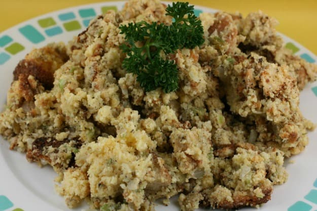 Slow Cooker Gluten-Free Cornbread Dressing. From A Year of Slow Cooking. Free up your oven by using your slow cooker!