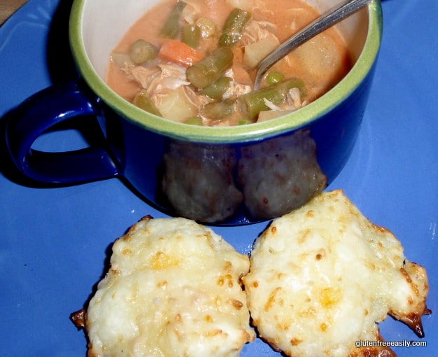 Gluten-Free Homemade Red Lobster Garlic Cheese Biscuits. They're especially good with soup!