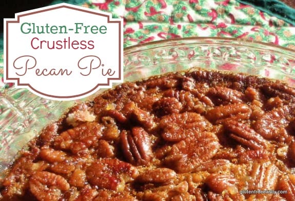 Gluten-Free Pecan Pie Crustless