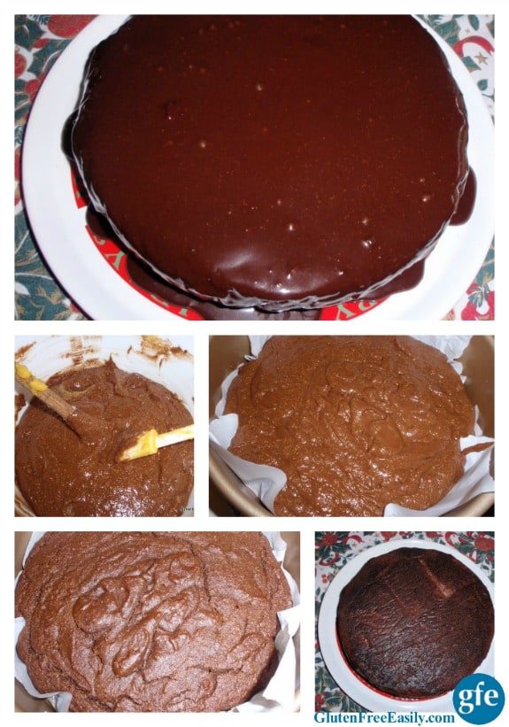 Double Chocolate Clementine Cake. Flourless. Gluten free. Amazing! Step by step. [from GlutenFreeEasily.com]