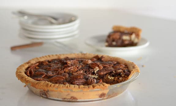 Paleo Chocolate Pecan Pie from Elana's Pantry.