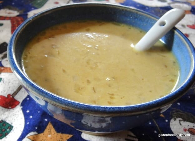 gluten-free pumpkin soup, dairy-free pumpkin soup, soup, recipe, quick and easy