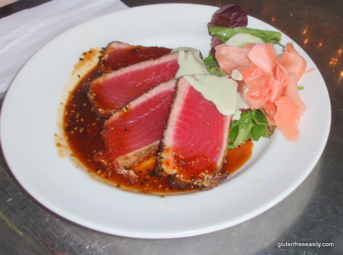 Gluten-Free Key West Trip Report Ahi Tuna