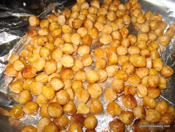 Simple Roasted Chickpeas [from GlutenFreeEasily.com]