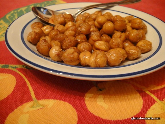 Simple Roasted Chickpeas [from GlutenFreeEasily.com]