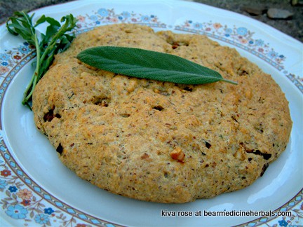 Golden Flax Bread--a wonderful presentation and a delicious gluten-free and grain-free bread to enjoy!
