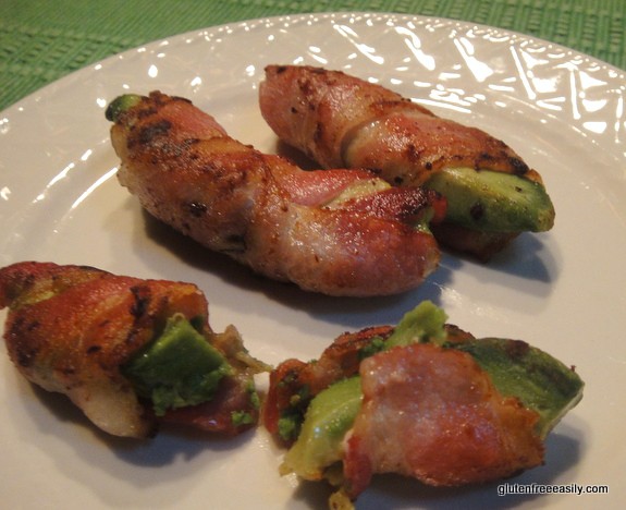 Bacon Wrapped Avocado at Gluten Free Easily