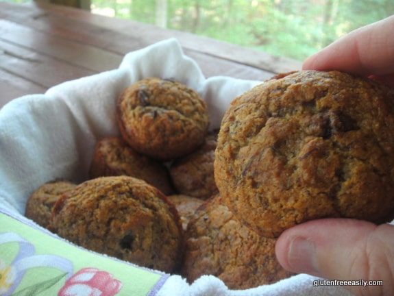 Banana Chocolate Chip Muffins (Gluten Free, Dairy Free, Refined Sugar Free) at Gluten Free Easily