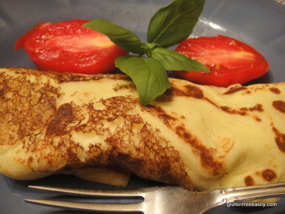Carol Fenster's Gluten-Free Crepes made by me! [from GlutenFreeEasily.com]