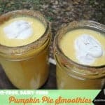 Pumpkin Pie Smoothies. Sipping your pumpkin pie is the way to go! [from GlutenFreeEasily.com] {photo)