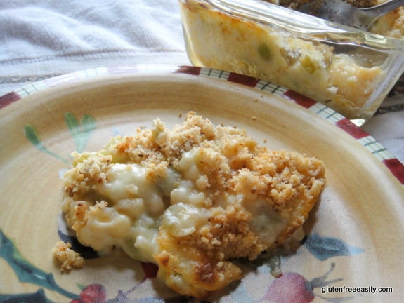 Bolo de Milho e Casserole de Feijão Manteiga. Um excelente acompanhamento sem glúten! 