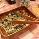 Kathi's Great Salad with Poppy Seed Dressing is fabulous for any occasion. It will convert non-salad lovers to salad fans and it can easily be made when you arrive at your destination. (photo)