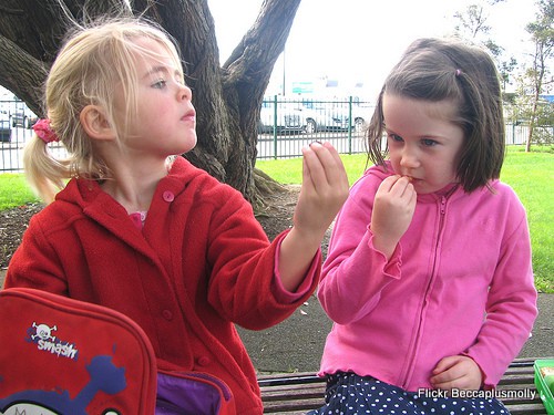 Preschool teacher is teaching children to support others with food allergies/intolerances. Anyone who has an opportunity to interact with children can do the same.