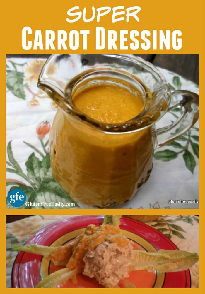 Super Carrot Dressing at gfe--gluten free easily