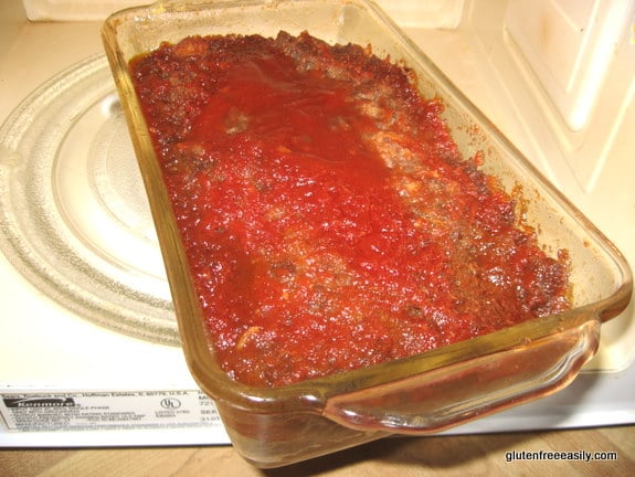 Tasty Meatloaf in the Microwave. Ready for you to enjoy in mere minutes! From Gluten Free Easily. (photo)