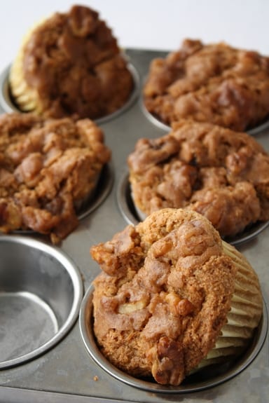 Gluten-Free Sweet Potato Walnut Cupcakes from No Gluten No Problem.