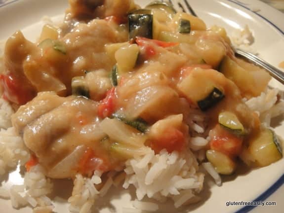 Gluten-Free Catfish Etoufee. While etouffee is a dish found in both Cajun and Creole cuisine that is typically served with shellfish, this gluten-free Catfish Etouffee will still make all the etouffee lovers happy! [featured on GlutenFreeEasily.com]