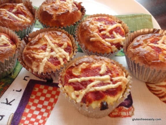 grain free, gluten free, dairy free, Daiya cheese, pizza, muffins