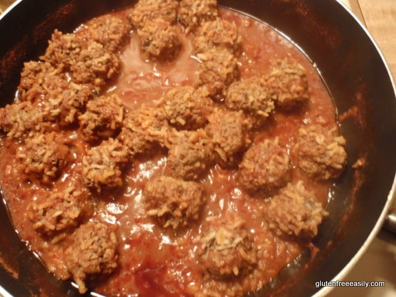 Gluten-Free Porcupine Meatballs Photo