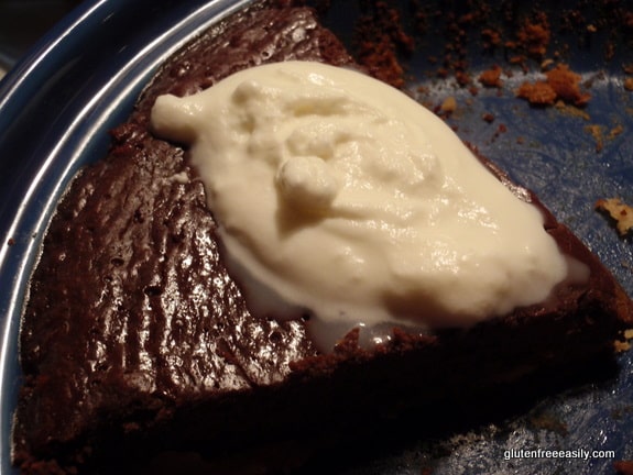 Chocolate Silk Pie. This pie is gluten free and dairy free, but lacking nothing. It is so, so good! [from GlutenFreeEasily.com]