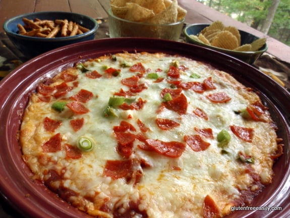 Gluten-Free Pizza Dip at Gluten Free Easily