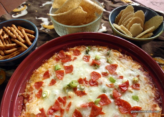 Gluten-Free Pizza Dip at Gluten Free Easily