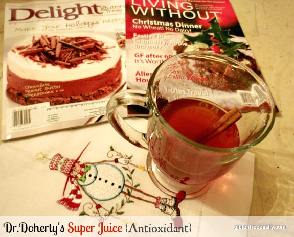 Antioxidant Super Juice Gluten Free Easily Gluten Free Dairy Free Sugar Free