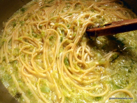 Gluten-Free Turkey Tetrazzini --Great Way to Use Turkey (or Chicken) Leftovers [from GlutenFreeEasily.com]