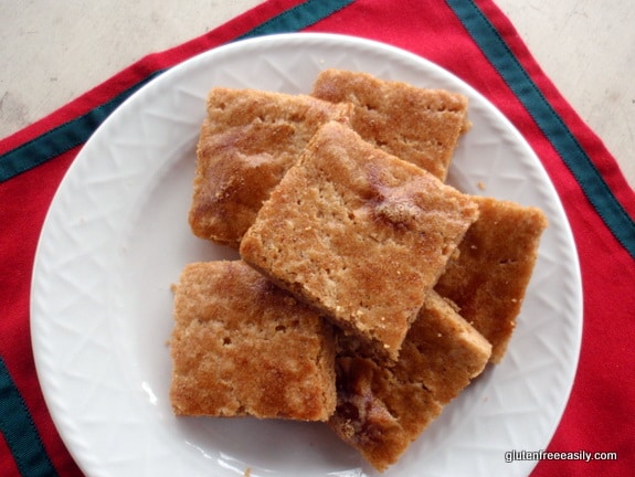 Gluten-Free Shortbread Flats