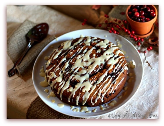 This Cinnamon Bun Cake from Cook IT Allergy Free is delightful! One of many fabulous Gluten-Free Mother's Day Brunch Recipes!