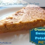 Crustless Sweet Potato Pie Gluten Free Dairy Free Gluten Free Easily